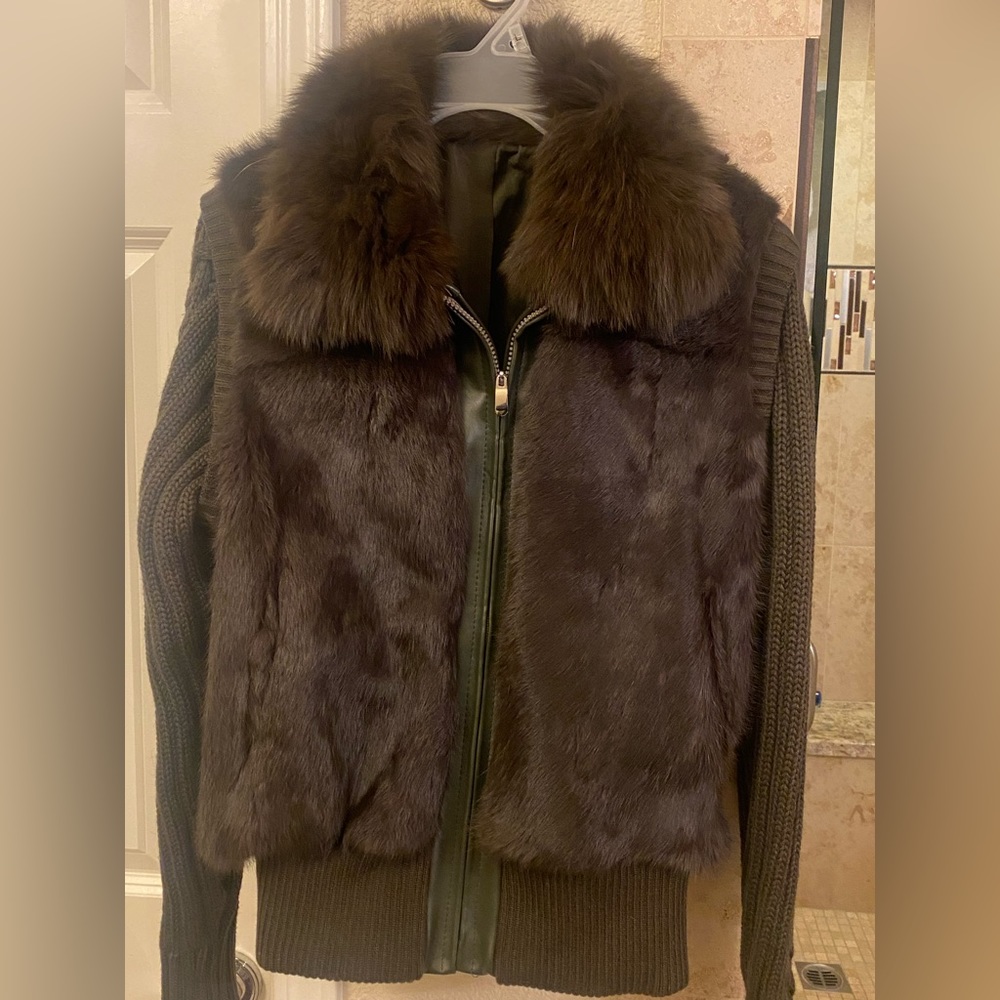 Brand new ,quality fur jacket
